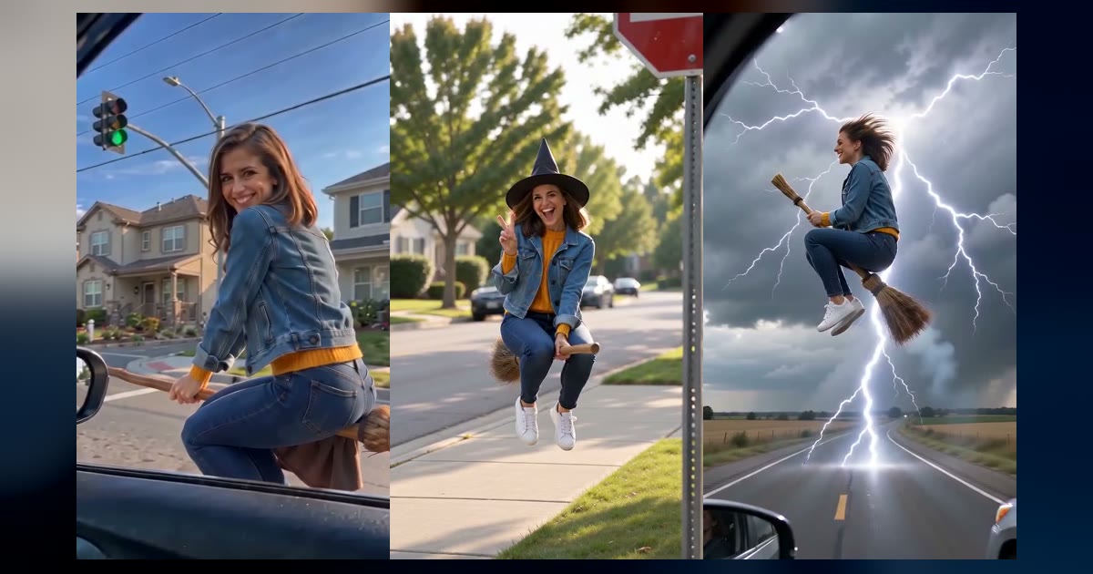 Every Broom Trend Variant: My Ride Is Here, Witch Broom Crash, Flying Witch and More